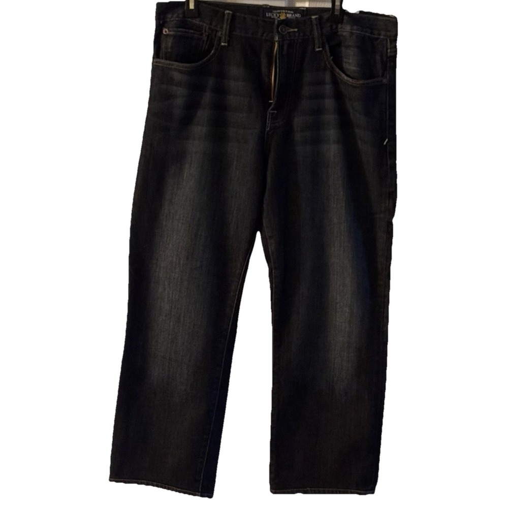 Lucky Brand 329 Classic Straight Denim Blue Jeans Men's 34/30 Preowned